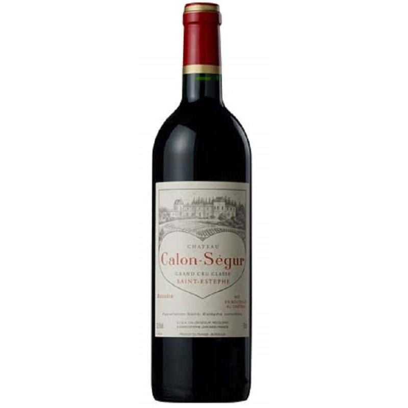 "CHÂTEAU DE CALON SEGUR" 2023 SAINT-ESTEPHE ROUGE 75 CL CRD - CAISSE BOIS DE 6 BT - French Wine 75cl